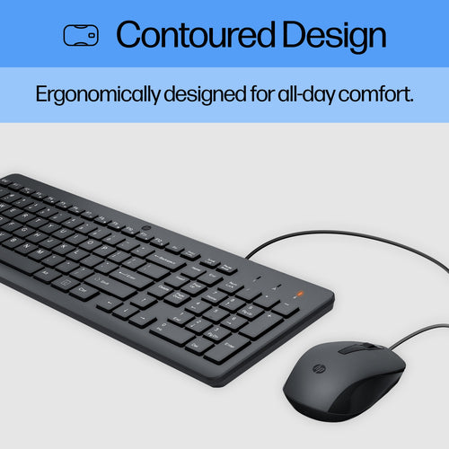 HP 150 Wired Mouse and Keyboard HP 150 Wired Mouse and Keyboard